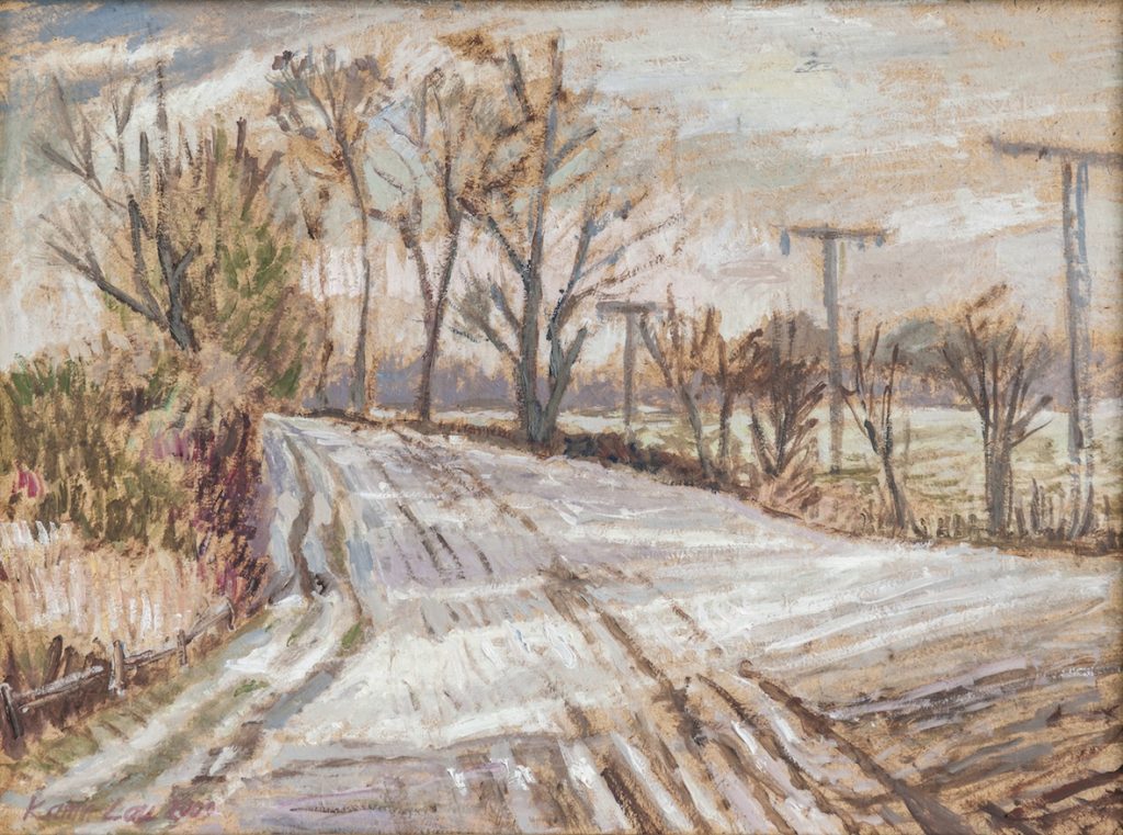 Katrin Lau, Winter in Baumgarten