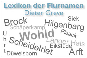 Dieter Greve Flurnamen-Lexikon