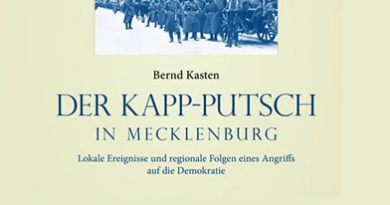 Neues Buch - Der Kapp-Putsch in Mecklenburg