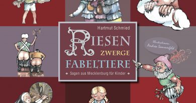 Cover-Hartmut-Schmied-Riesen-Zwerge-Fabeltiere.-Sagen-aus-Mecklenburg-für-Kinder-Wismar-2020